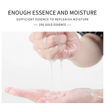 Goldblattmaske, Goldene Gesichtsmaske, Feuchtigkeitsspendende Maske