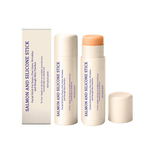 Lachs und Silikonstab