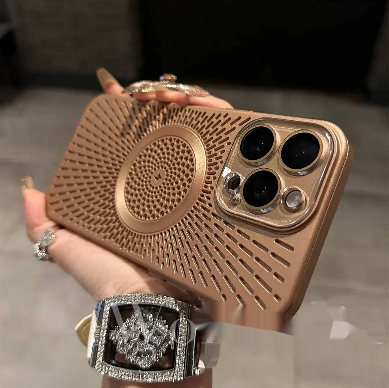 Ice-cool Heat Dissipation Breathable Lens Film Phone Case For The 17 Pro Max