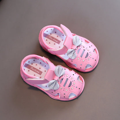 Babyschuhe mit weicher Sohle, Zehensandalen für Kleinkinder