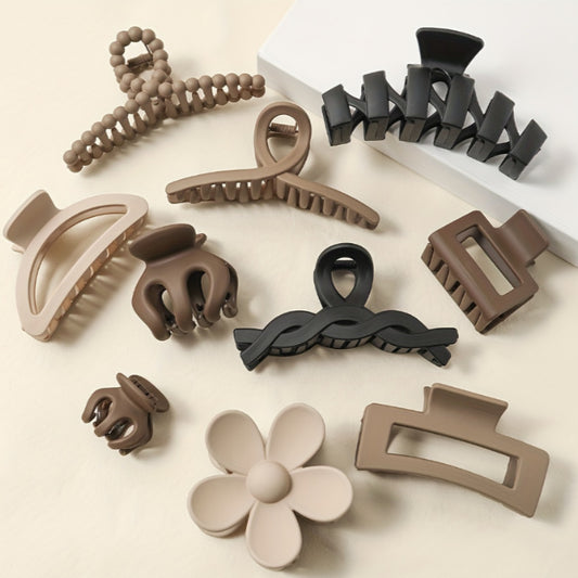 Hai-Haarspange, mattiert, für Damen