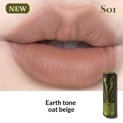 Matter, natürlicher europäischer und amerikanischer brauner Lippenstift für helle Nude-Lippen