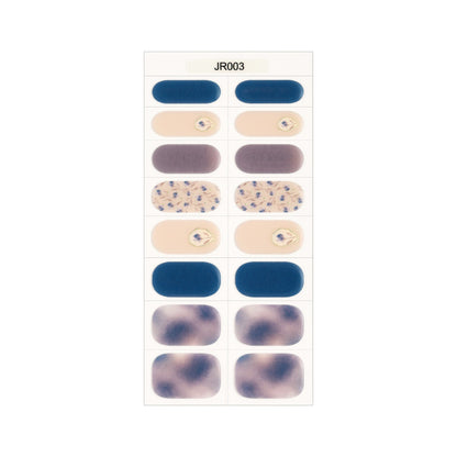 Halbgehärtete UV- und wasserfeste Gel-Aufkleber