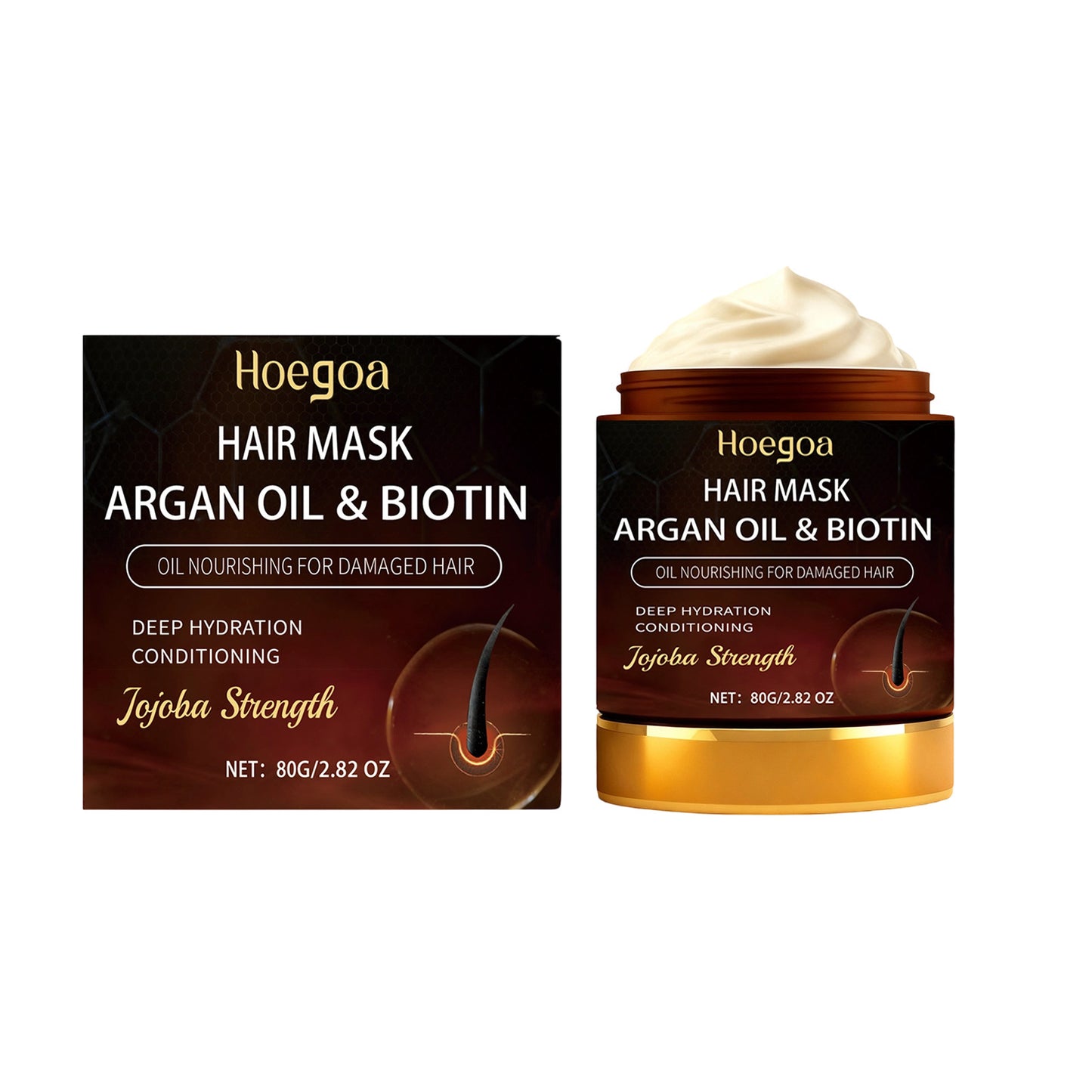 Feuchtigkeitsspendende Haarmaske