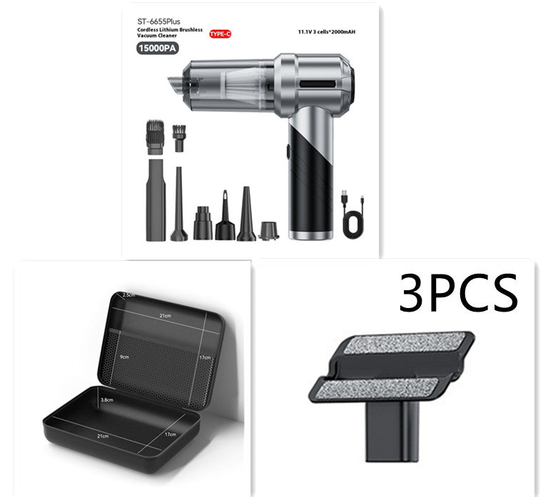 Auto- und Haushaltsstaubsauger mit Supersaugkraft, kleiner Handstaubsauger