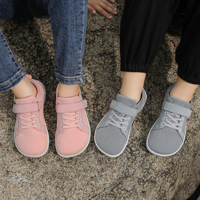 Big Foot Bone Schuhe mit breiter Zehenpartie, weiche Sohle, lässig für Kinder