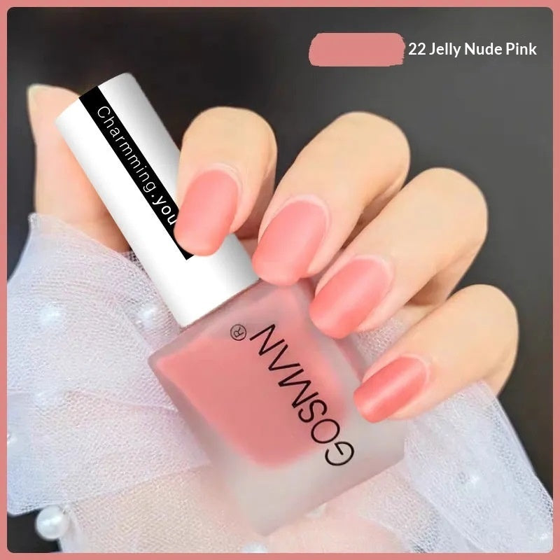 Schnelltrocknender, matter Nagellack, blättert nicht ab