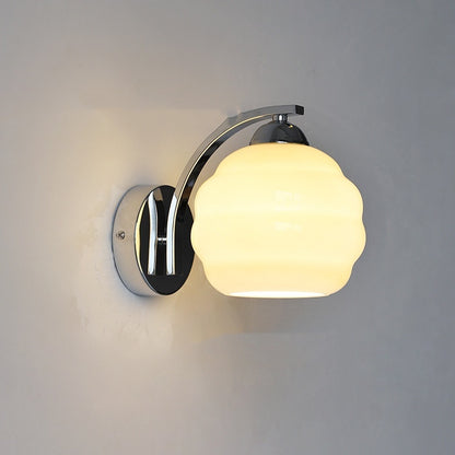 Tschechische mitteleuropäische Retro-Glaswandlampentasche