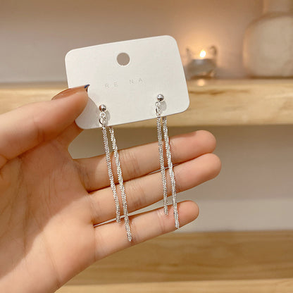 Funkelnde Super-Feen-Quastenohrringe für Damen