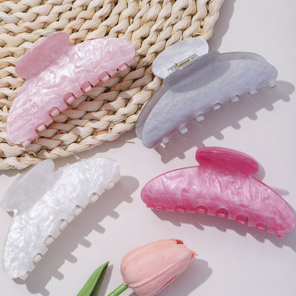 Retro Acrylic Simple Ins Hair Clip