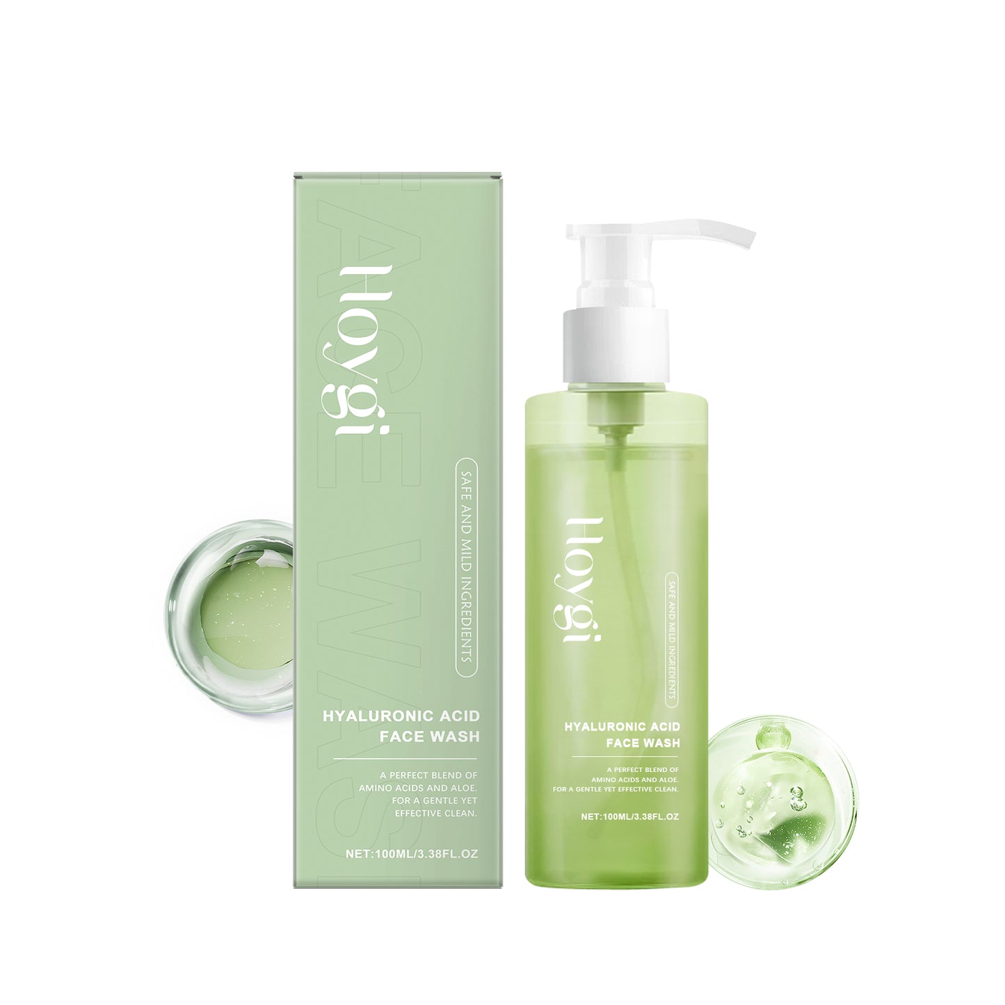 Mildes Reinigungsgel mit Hyaluronsäure