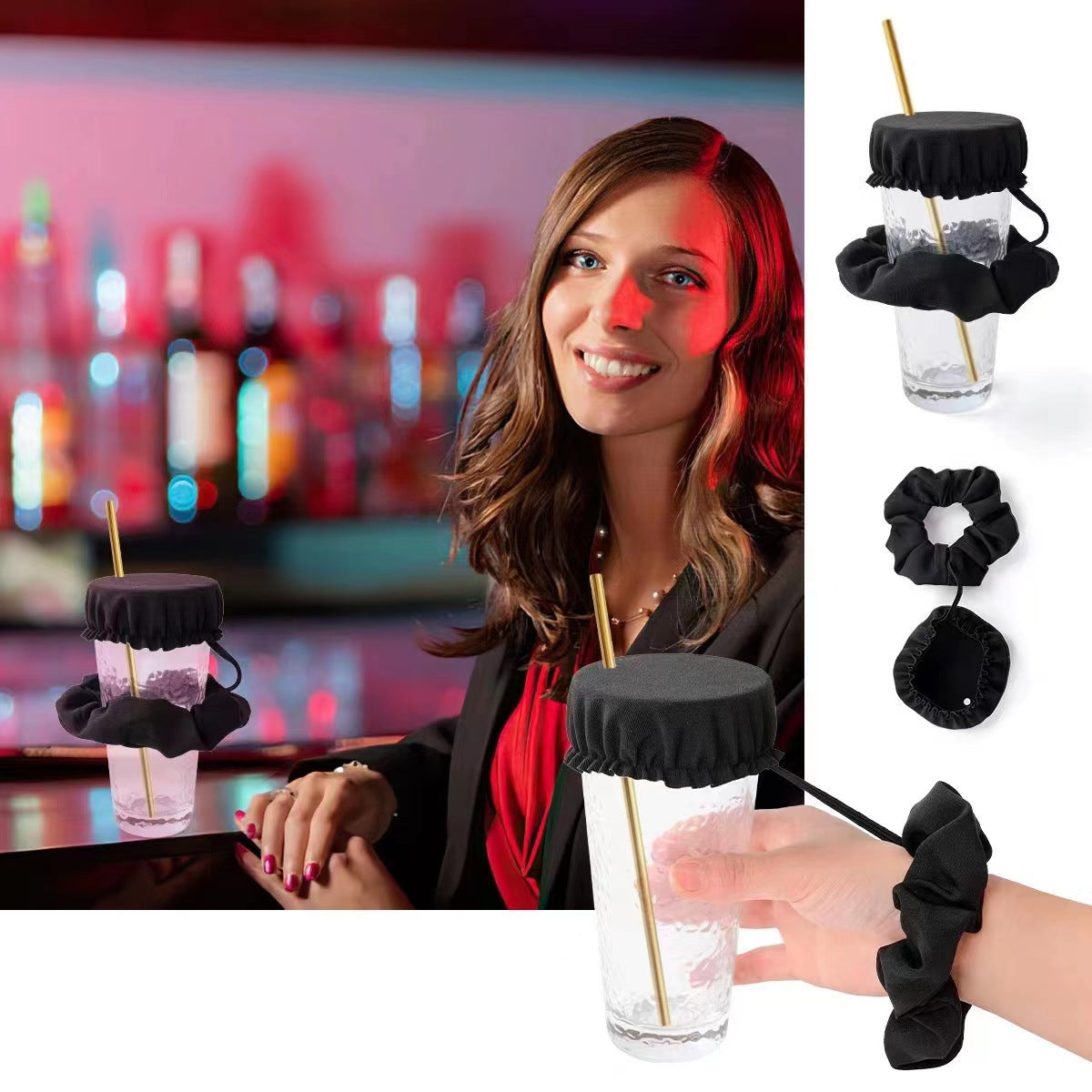 Creative Cup Protection Fashion All-match Cup Set Hair Ring