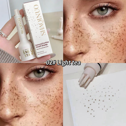 Mini-Stempel mit natürlichem Sommersprossenmotiv, wasserfest und fleckenentfernend