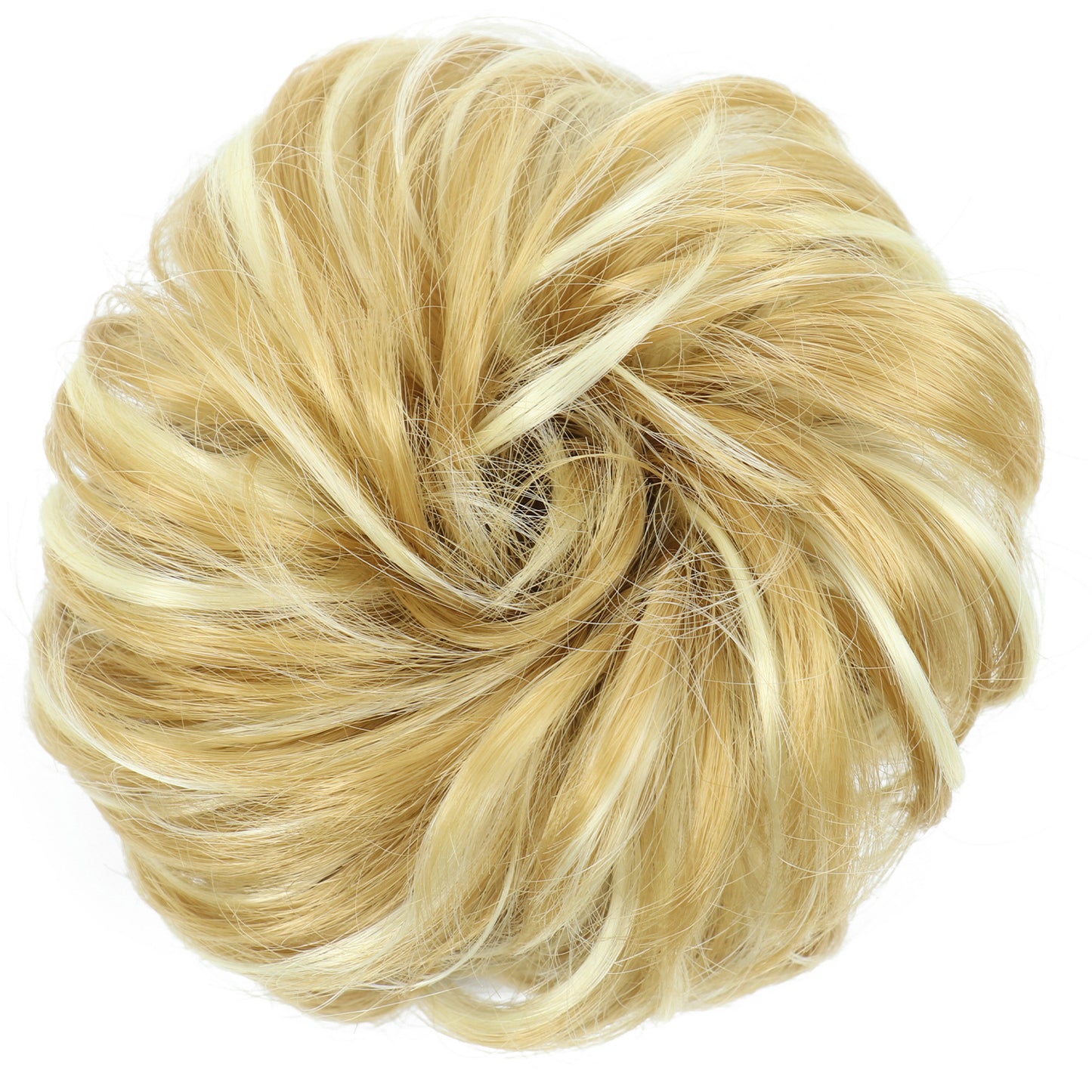 Fluffy Natural Hair Bag Long Beard Bun Artificial Hair Bun