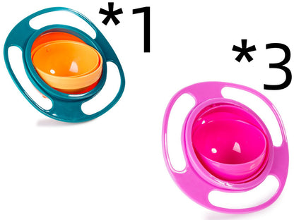 360° drehbare, universelle, auslaufsichere Schüsseln