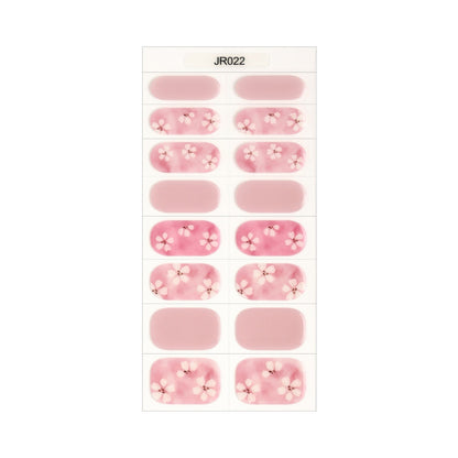 Halbgehärtete UV- und wasserfeste Gel-Aufkleber