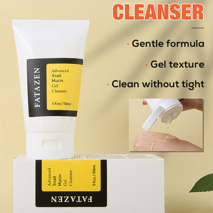 Tiefenreinigender, feuchtigkeitsspendender und hautverjüngender Schaum-Gesichtsreiniger, der Make-up entfernt.