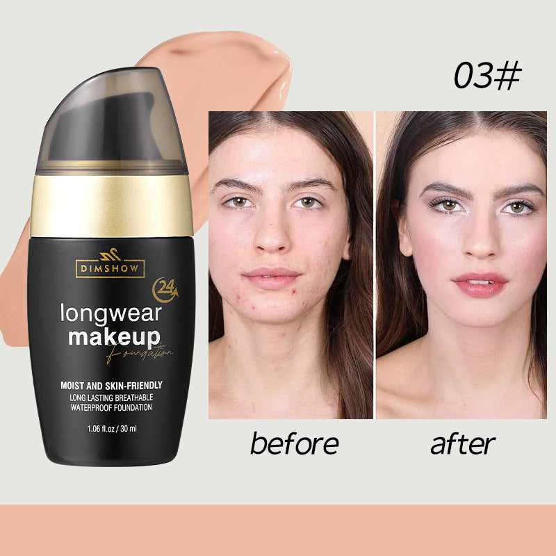 Langanhaltende Make-up-Foundation-Creme zur Ölregulierung