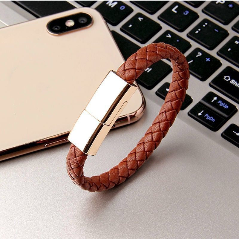 Neues Armband-Ladegerät USB-Ladekabel Datenladekabel für iPhone 14 13 Max USB-C-Kabel für Telefon Micro-USB-Kabel