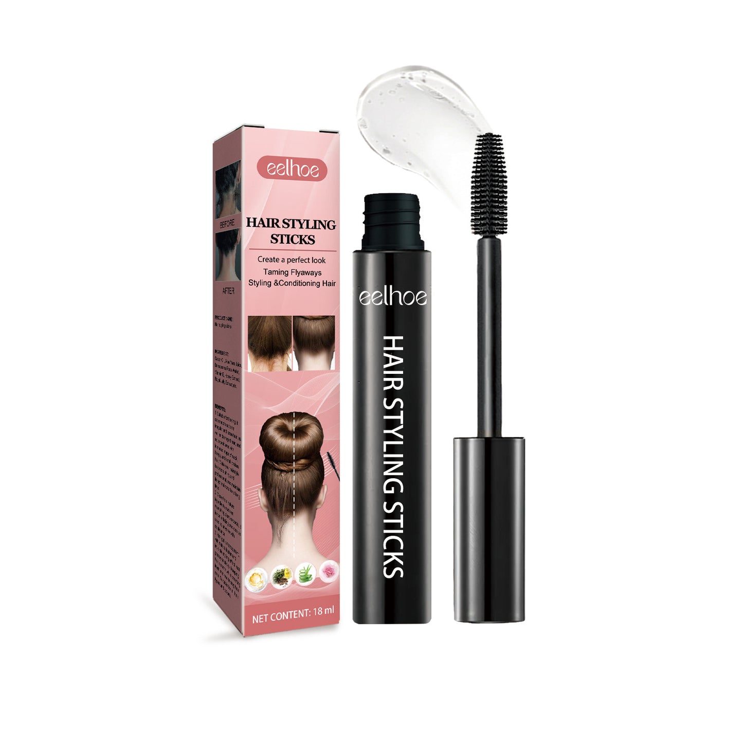 Smooth Frizz Natural Non-greasy Broken Hair Finishing Stick