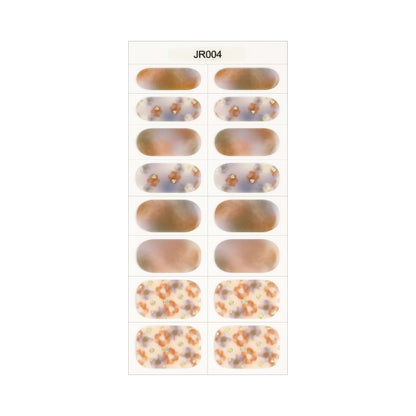 Halbgehärtete UV- und wasserfeste Gel-Aufkleber