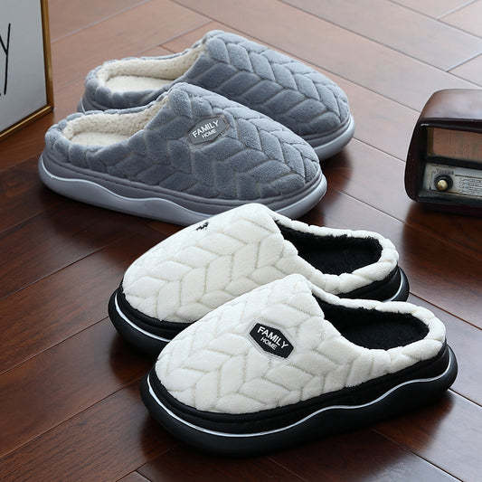 Dicke Sohle, geruchsneutral, rutschfest, flauschig, für drinnen, Winter