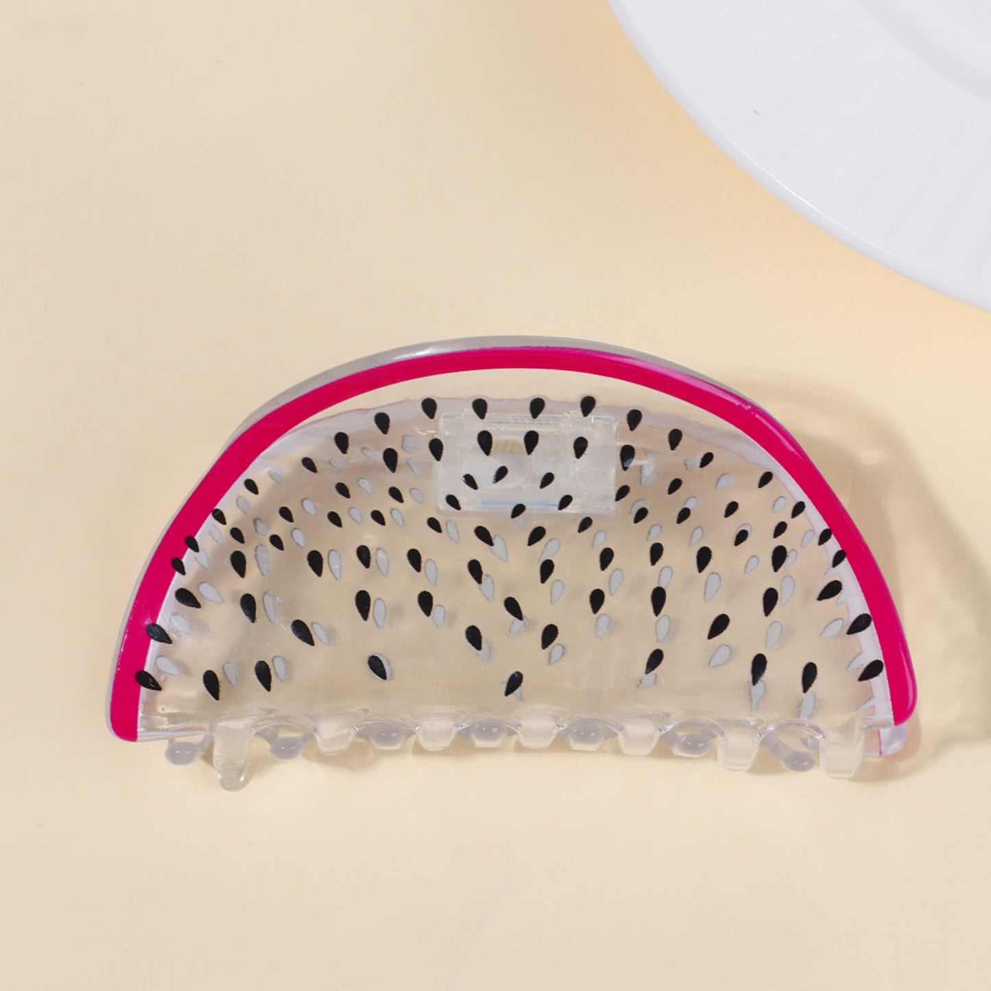 Portable Korean Creative Fruit Transparent Grip