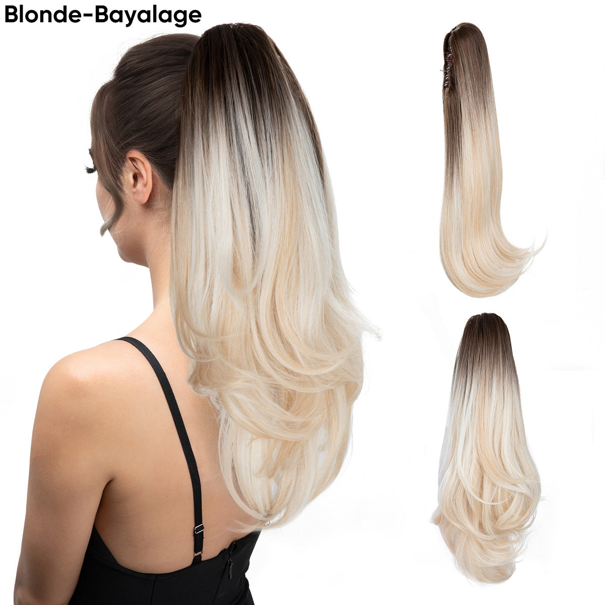 Europäische und amerikanische Perücke im kurzen Pferdeschwanz für Damen