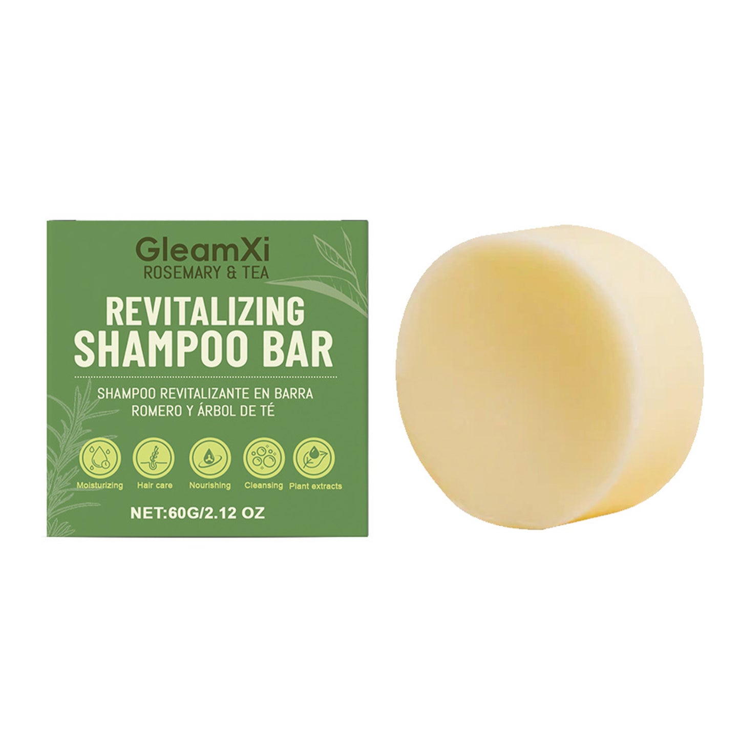 Revitalisierende Shampoo-Seife