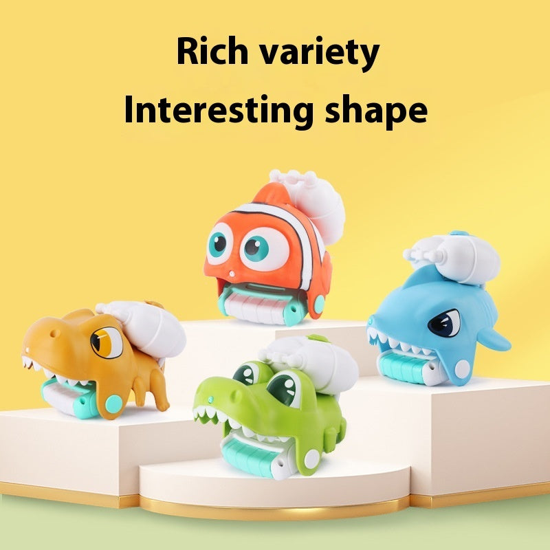 Wasserpistole zum Drücken aufs Handgelenk – Outdoor-Strand-Handwasserpistole – Wasserspielzeug für Kinder – Mehrspieler-Interaktion