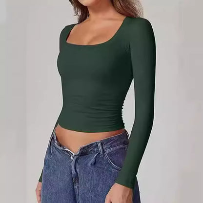 Autumn Y2K Sexy Slimming T-Shirt For Women