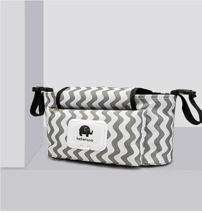 Hängetasche für Kinderwagen, Mehrzweck-Aufbewahrung für Mutter und Baby