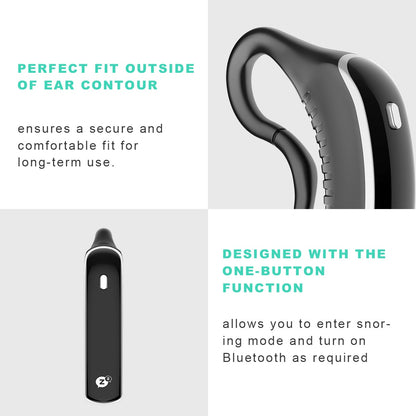 24-Stunden-Bluetooth-Anti-Schnarch-Gerät, Ladefunktion, Schnarch-Ohrhörer, Schlafhilfe, analysiert Schlafdaten, für besseren Schlaf