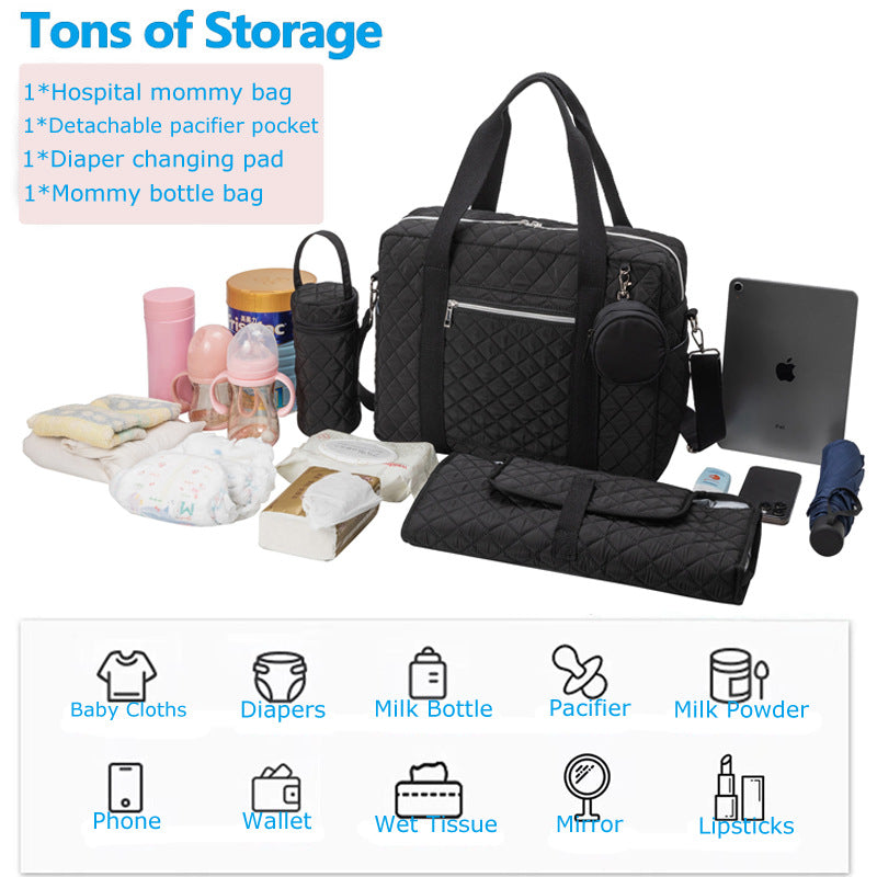 Tragbare multifunktionale Mutter- und Babytasche