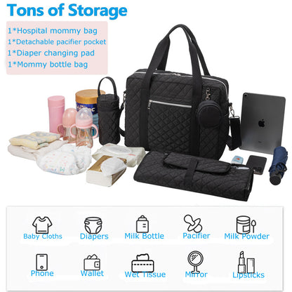 Tragbare multifunktionale Mutter- und Babytasche