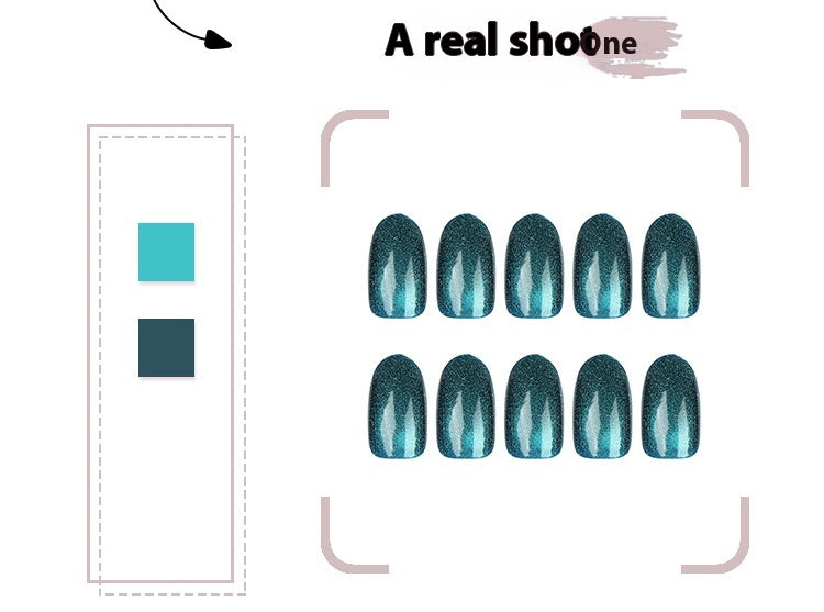 Katzenaugen-Muppet-Blau-Nagelspitze-Rüstung