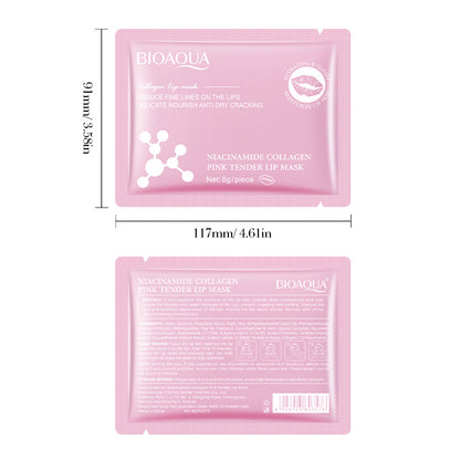 Niacinamid-Kollagen-Lippenmaske zur Vorbeugung von rissigen Lippen