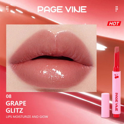 Fester Lipgloss für ein jugendlich strahlendes Make-up; Lookpress-Lippenstiftstift für vollere und voluminösere Lippen