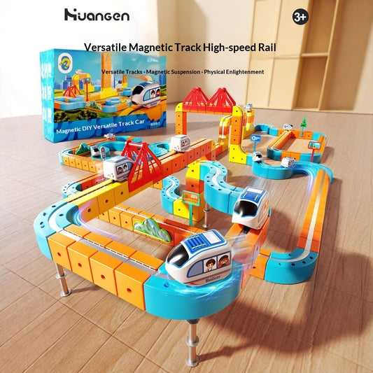 Elektrisches Magnet-Levitations-Bahnbauspielzeug für Kinder