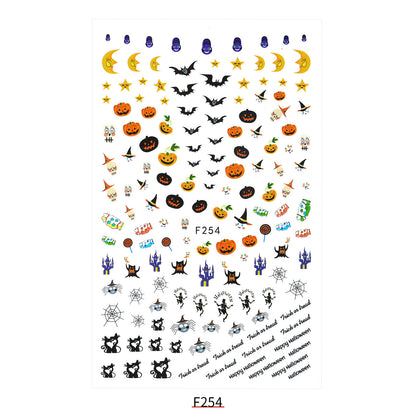 Neuer Nagelaufkleber Weihnachtsmann Aufkleber Riemen Klebstoff