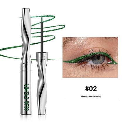 Farbiger Eyeliner, wasserfest, schnelltrocknend, sehr fein, 24 Farben