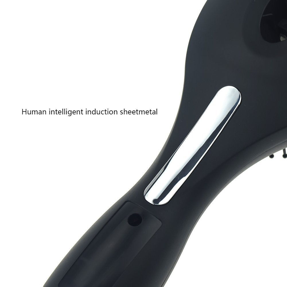 USB-wiederaufladbarer LED-Haarkamm mit roten Negativ-Ionen für Friseursalons