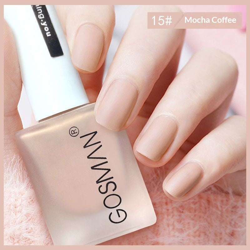 Schnelltrocknender, matter Nagellack, blättert nicht ab