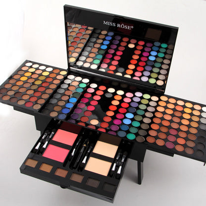 180 Farben Lidschatten- und Rouge-Set, personalisierte Make-up-Palette in Klavierform