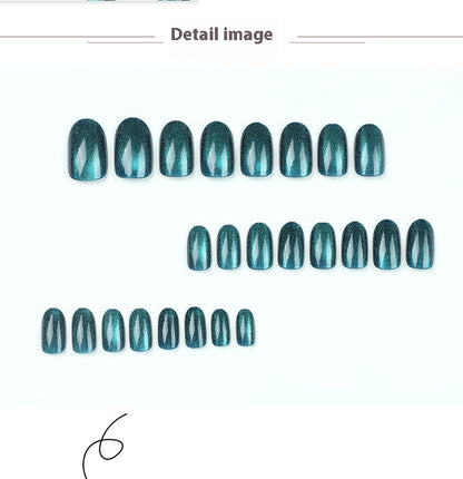 Katzenaugen-Muppet-Blau-Nagelspitze-Rüstung