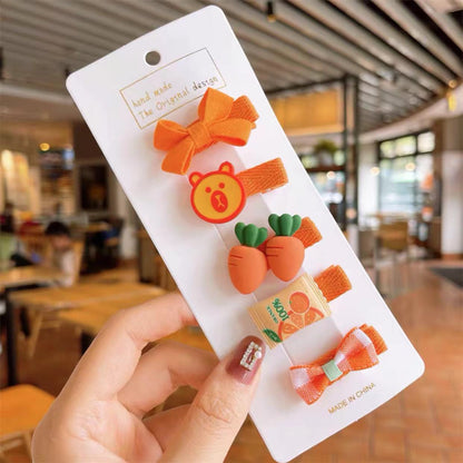 Haarspange für Kinder, Haarspange mit Schleife, Kopfbedeckung