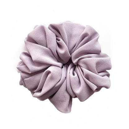 Großer Kopfstrauß aus Chiffon, Dickdarmring, Haarring