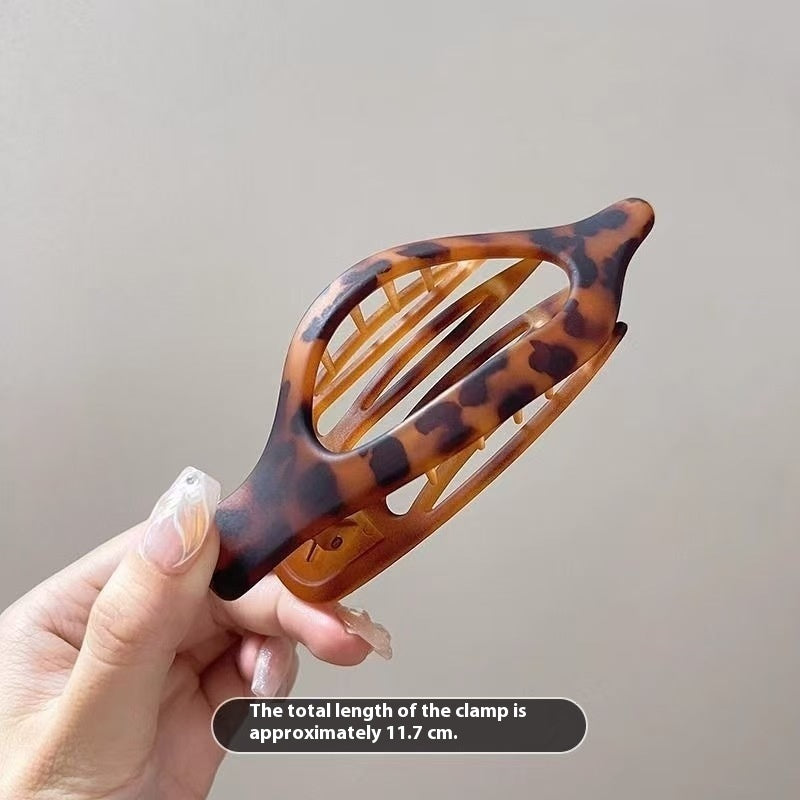 Back Head Large Updo Duckbilled Hair Clip