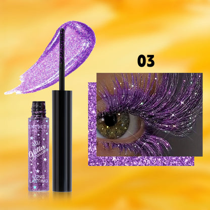 Farbige Mascara in 5 Farben, wasserfest und wischfest