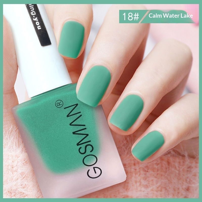 Schnelltrocknender, matter Nagellack, blättert nicht ab